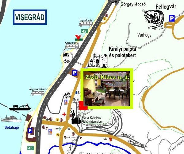 Zach Klara Utcai Apartman فيشيغراد المظهر الخارجي الصورة
